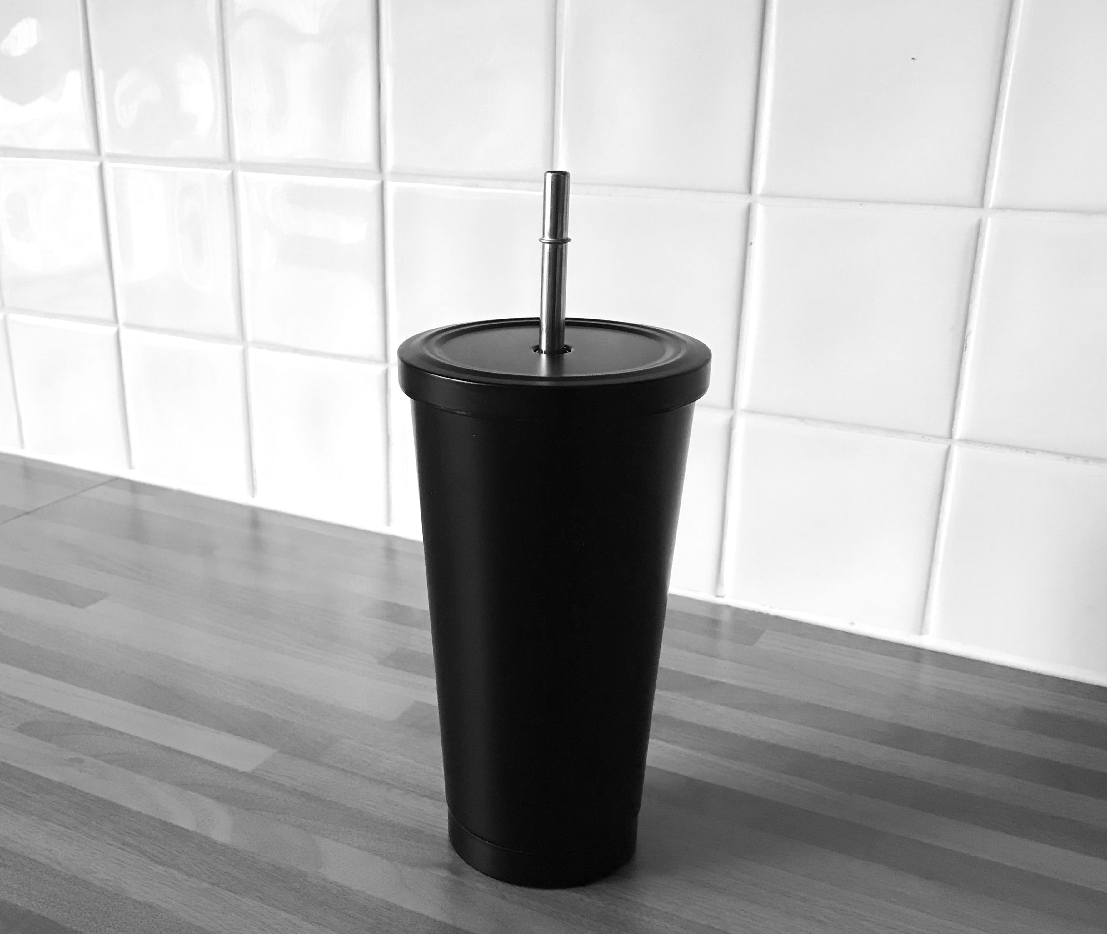 TRAVEL THERMAL CUP - BLACK